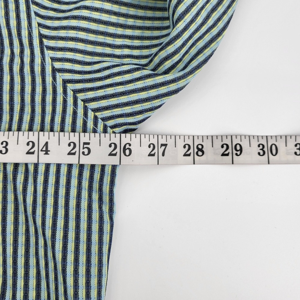 Bugatchi Men's Size XXL 2XL Striped Dress Shirt Long Sleeve Button Up Casual S - Picture 5 of 9
